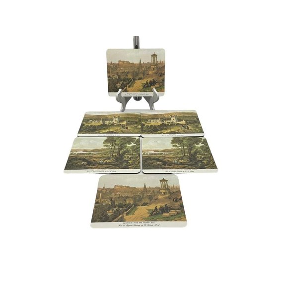 Vintage Oldie Time Melamats Placemates Made in Britian - Picture 1 of 15